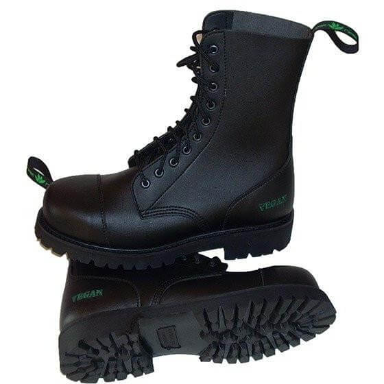 Vegan Steel-Capped Boots for Work 