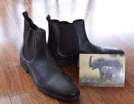 Barnaby Joyce boots from PETA