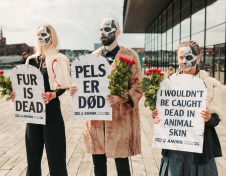 Copenhagen Fashion Week Protest