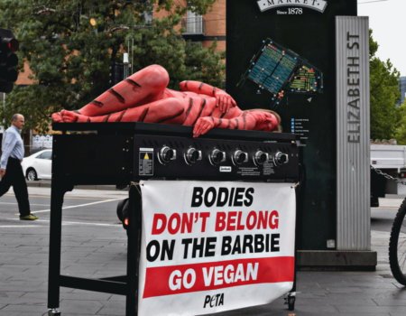 Australia Day Vegan Demo PETA Australia