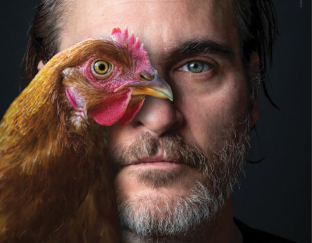 Joaquin Phoenix for PETA