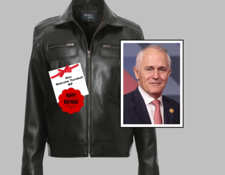 Malcolm Turnbull Vegan Leather Jacket