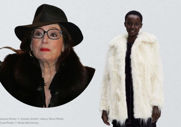 Nana Mouskouri Receives Gift From Stella McCartney and PETA UK