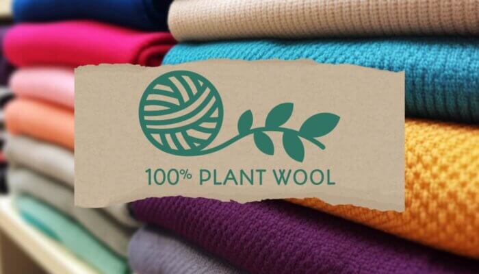 PETA’s "100% Plant Wool" Logo