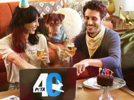 PETA 40th Birthday Party Image Promotion