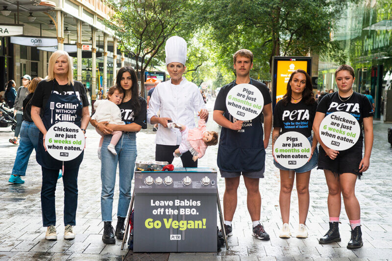 Why Did PETA Barbecue a ‘Baby’? - News - PETA Australia