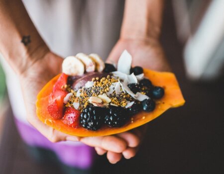 papaya acai bowl