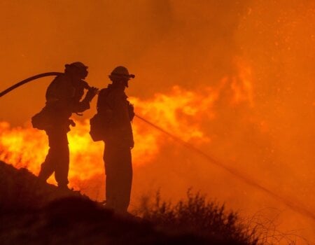 Image of firefighters.