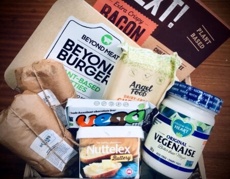 Duncan Garner's Vegan Hamper from PETA.