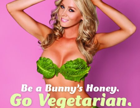 Sheridyn Fisher PETA ad