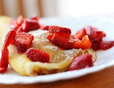 Strawberry Pancakes